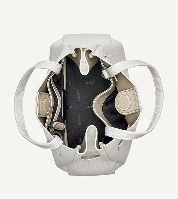 دكني دي كيه إن واي - أوف وايت Satchel Bags