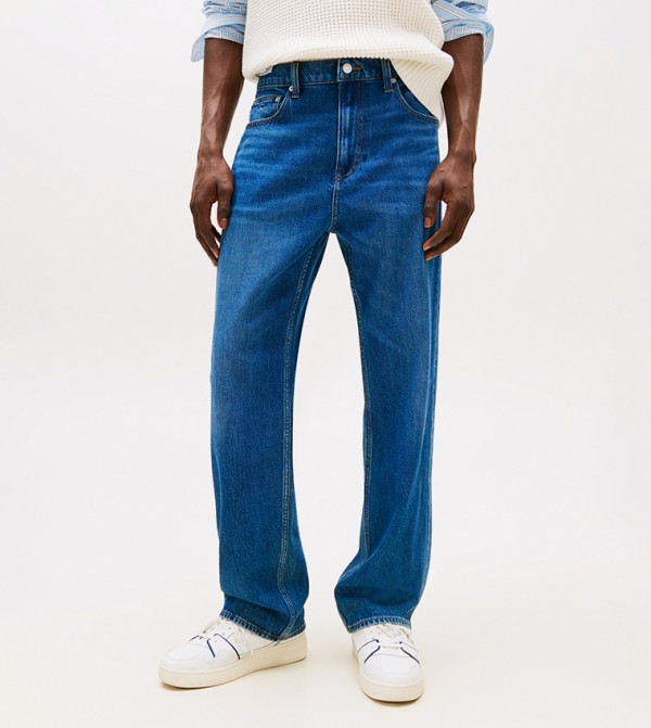 تومي جينز تومي جينز - أزرق Straight Jeans