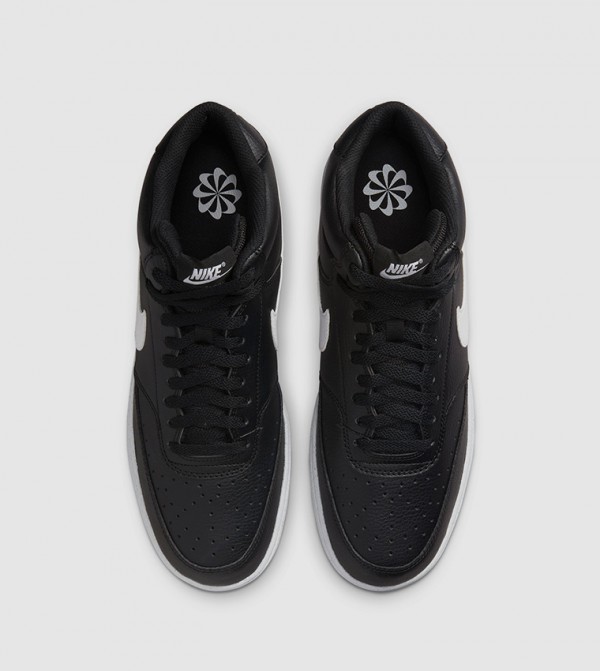 Nike  Sneakers - Black Mid Top