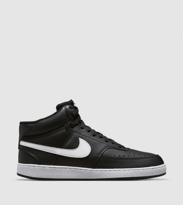 Nike  Sneakers - Black Mid Top