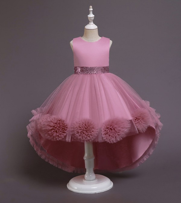 Ddaniela Kids Ramadan - Pink Party Dress