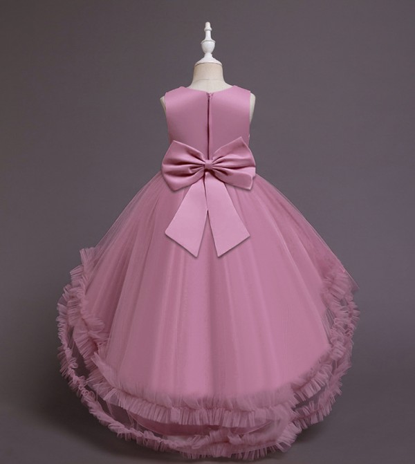 Ddaniela Kids Ramadan - Pink Party Dress