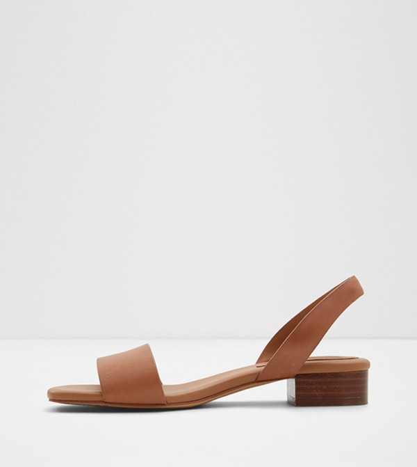 Aldo Aldo - DARK BEIGE Block Heels