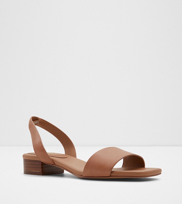 Aldo Aldo - DARK BEIGE Block Heels