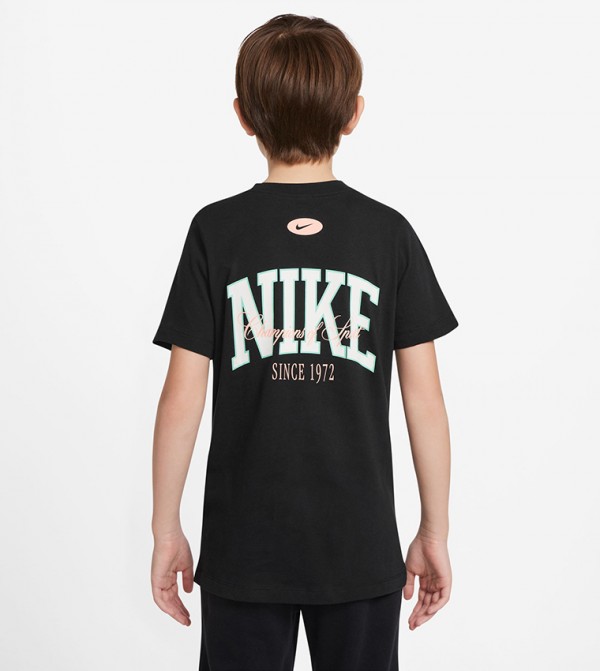 نايك تيفا - أسود T-shirts