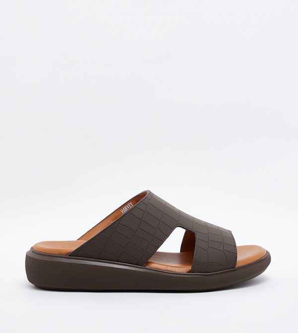Dune London  Arabic Sandals - Brown Arabic Sandals