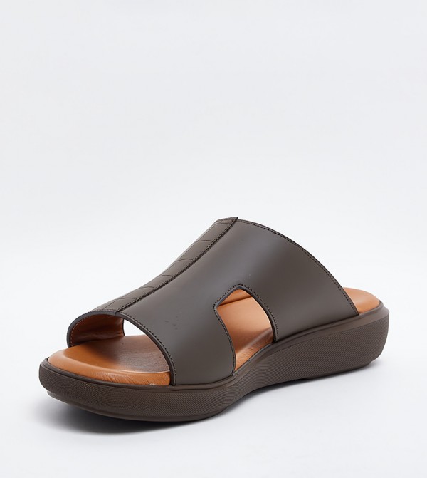 Dune London  Arabic Sandals - Brown Arabic Sandals