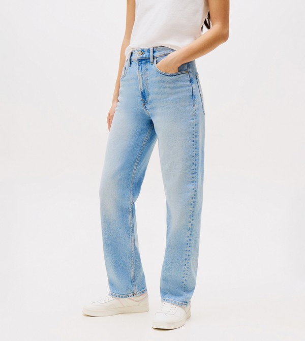 تومي جينز بناطيل جينز - أزرق جينز ضيق