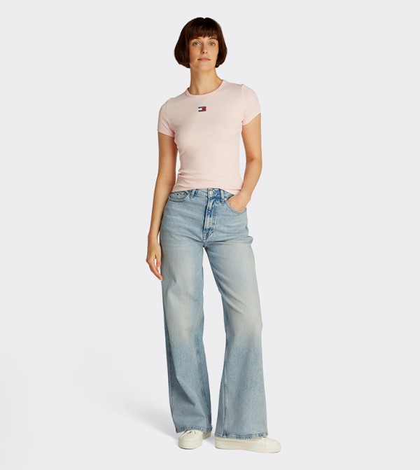 تومي جينز تومي جينز - أزرق Wide Leg Jeans