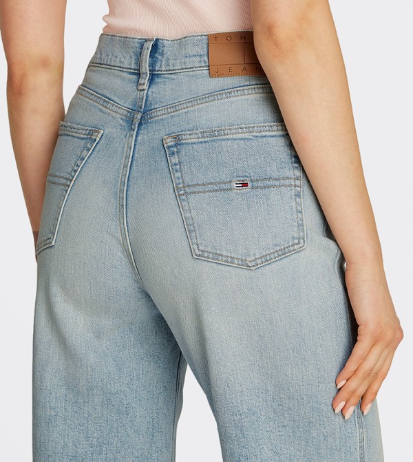 تومي جينز تومي جينز - أزرق Wide Leg Jeans