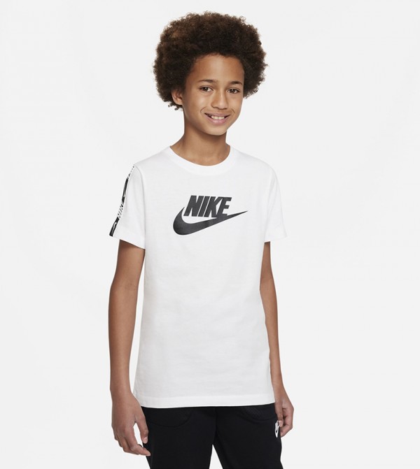 نايك تيفا - أبيض T-shirts