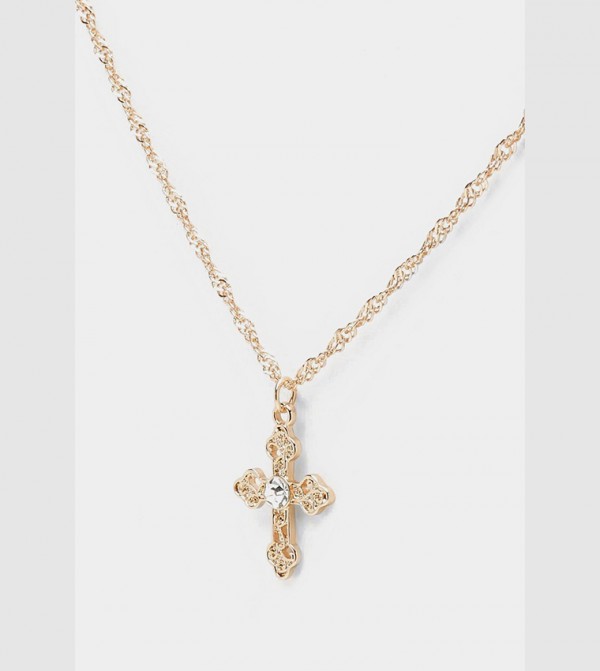 boohoo  Jewellery - Gold Necklaces & Pendants