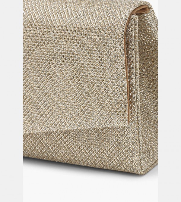 boohoo - Outlet  - Gold Clutches