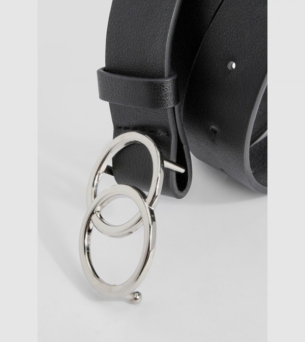 boohoo  Belts - Black Non Leather Belts