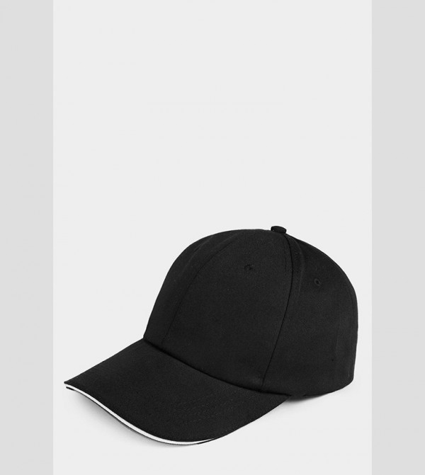 boohoo  Caps & Hats - Black Baseball Caps