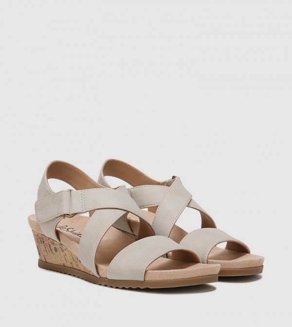 Life Stride Life Stride - Grey Wedge Sandals