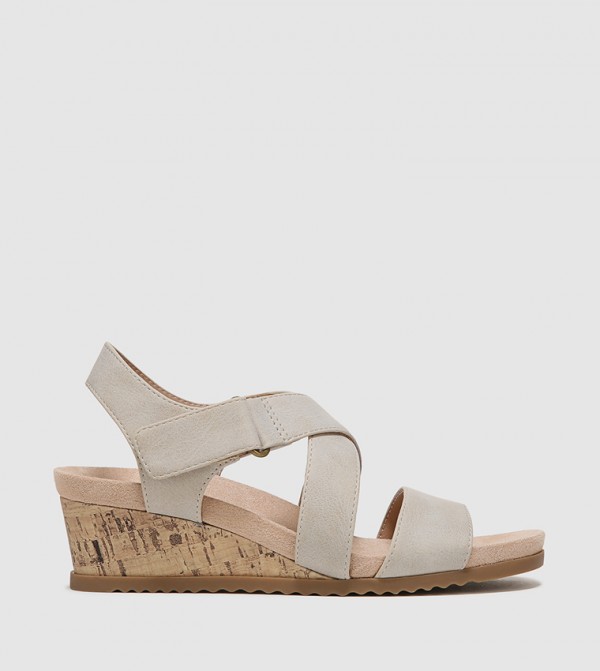 Life Stride Life Stride - Grey Wedge Sandals