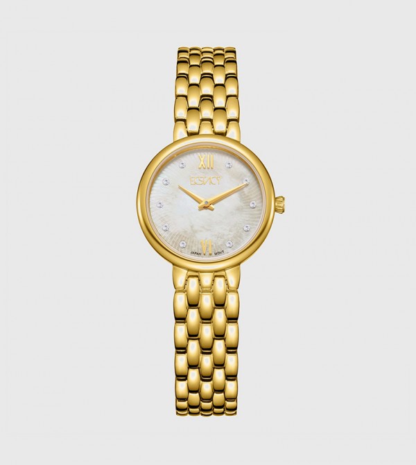 Ecstacy Ecstacy - Gold Analog Watches