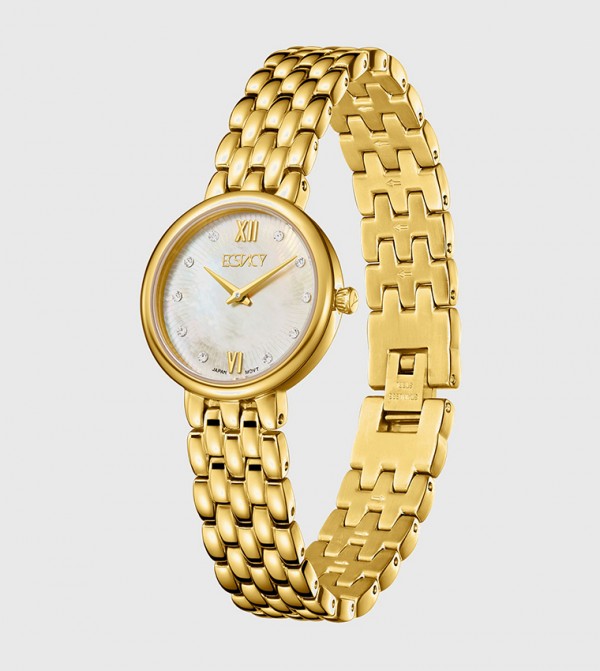 Ecstacy Ecstacy - Gold Analog Watches
