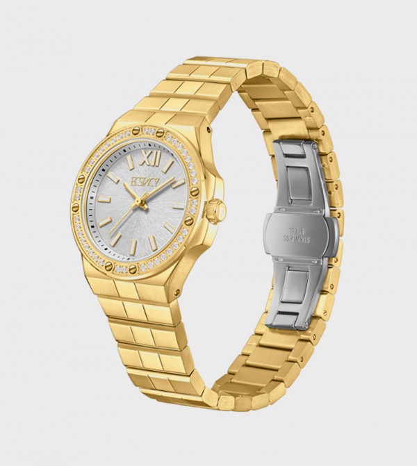 Ecstacy  - Gold Analog Watches