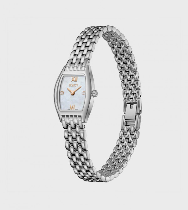 اكستاسي  ساعات أنالوغ  - فضي undefined