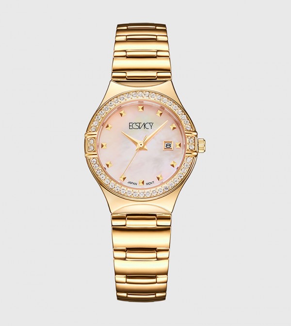 Ecstacy Time House - Gold Analog Watches