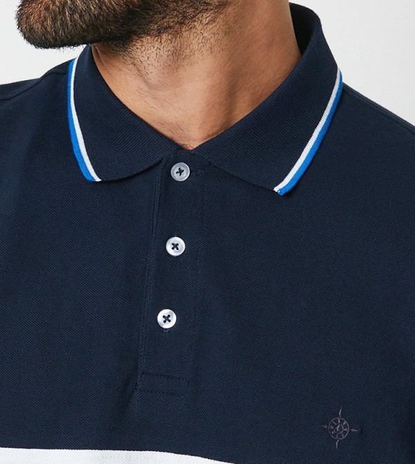 Maine  - Navy Polo T-shirts