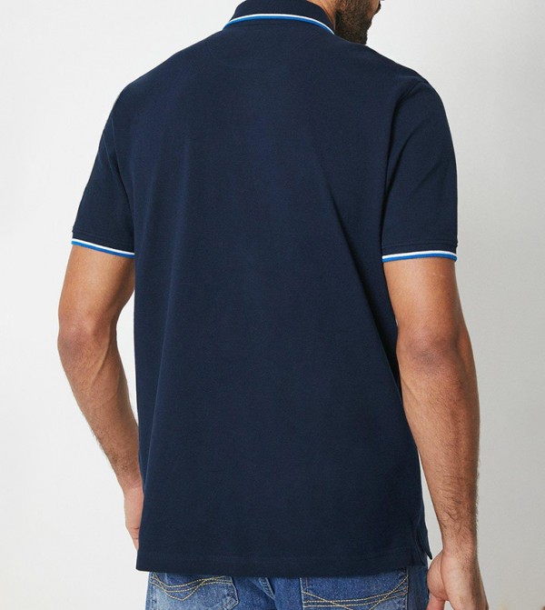 Maine  - Navy Polo T-shirts