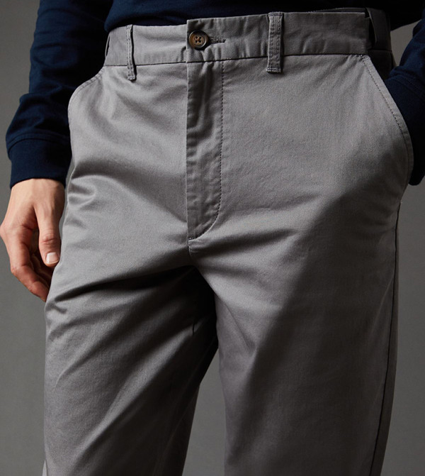 Maine Maine - Grey Chinos