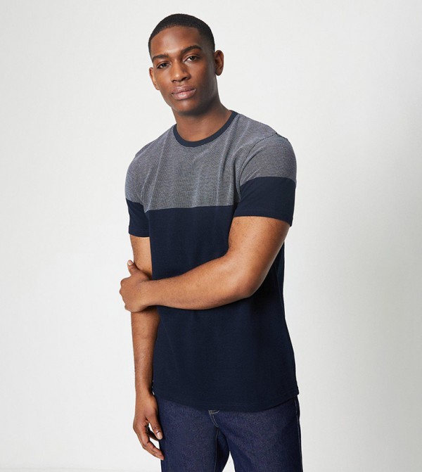 Maine  - Navy Casual T-Shirts