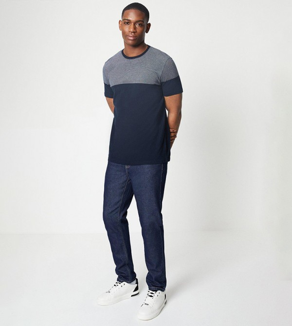 Maine  - Navy Casual T-Shirts