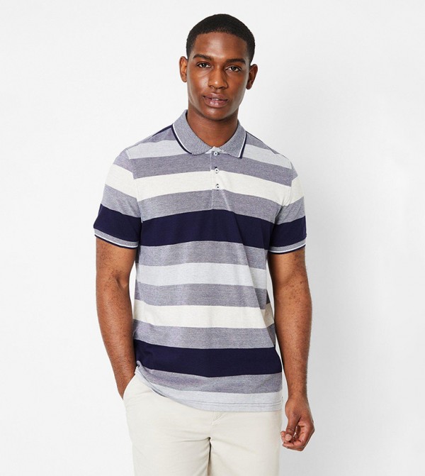 Maine  - White Polo T-shirts