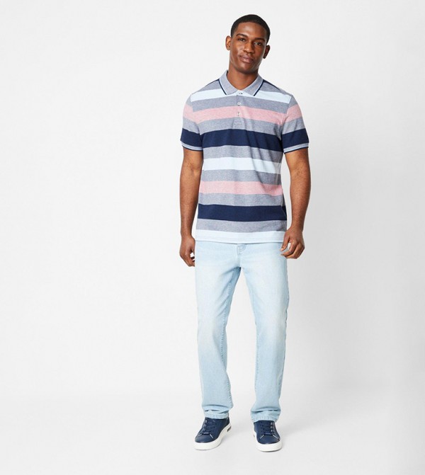 Maine  - Pink Polo T-shirts