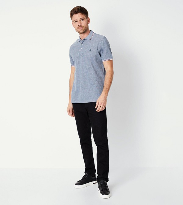 Maine  - Navy Polo T-shirts