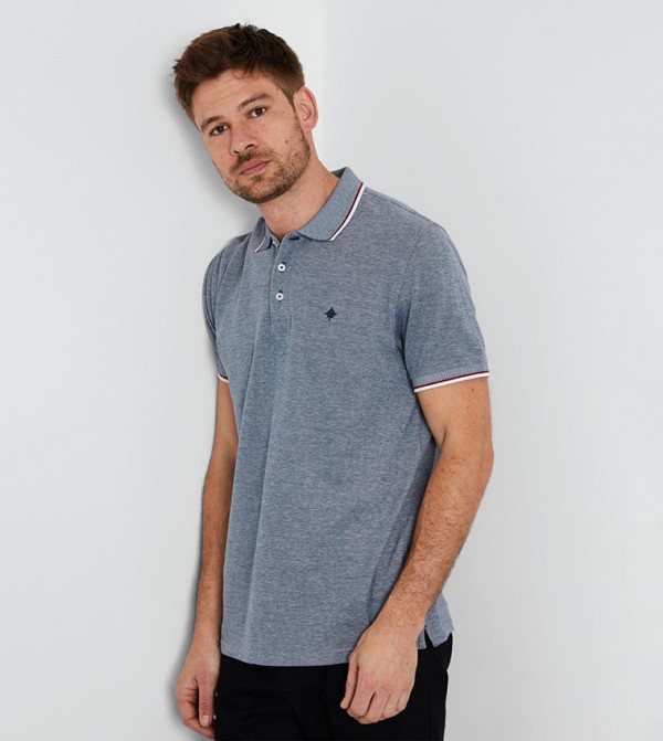 Maine  - Navy Polo T-shirts