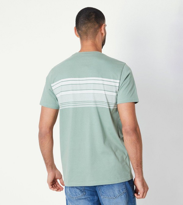 Maine  - Khaki Casual T-Shirts