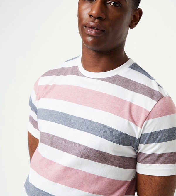Maine  - Red Casual T-Shirts