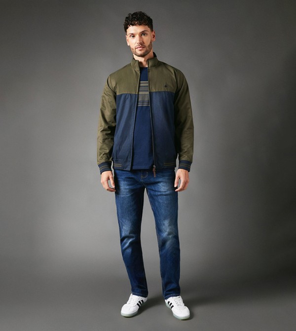 Maine  Jackets & Coats - Khaki Casual Jackets