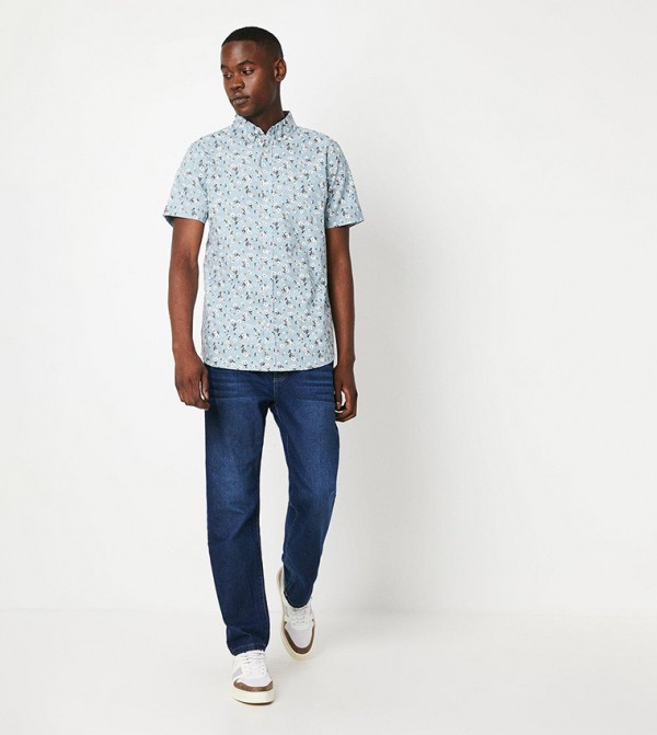 ماين ماين - أزرق Short Sleeves