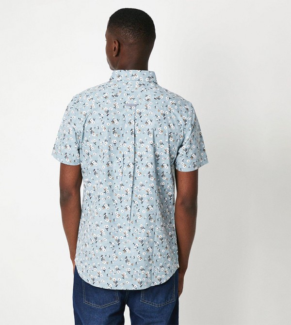 ماين ماين - أزرق Short Sleeves