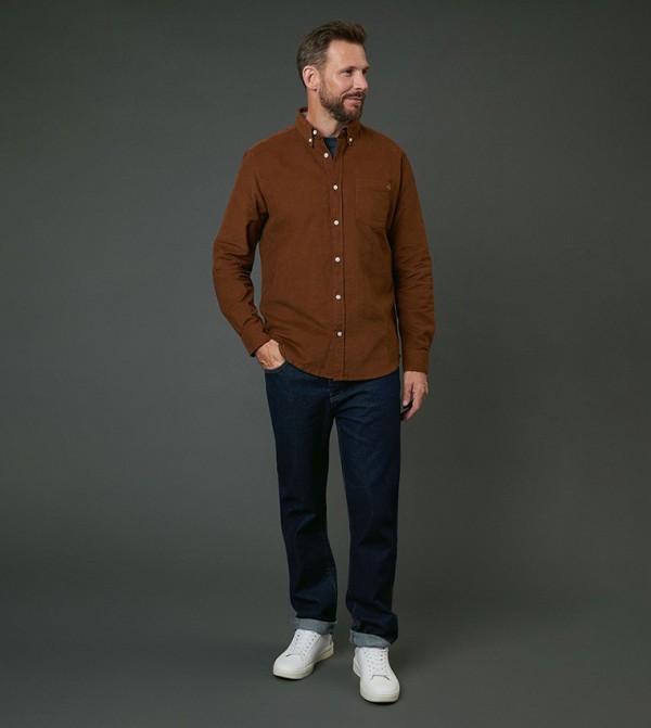 Maine Maine - Brown Long Sleeves