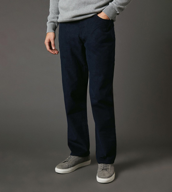 Maine Clothing - Navy Casual Pants