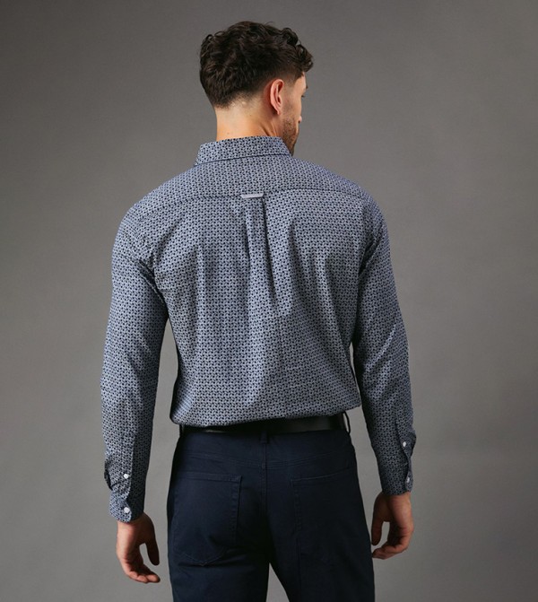 Maine  Clothing - Navy Long Sleeves