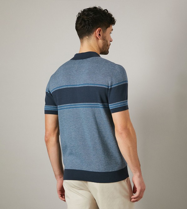 Maine  - Blue Polo T-shirts