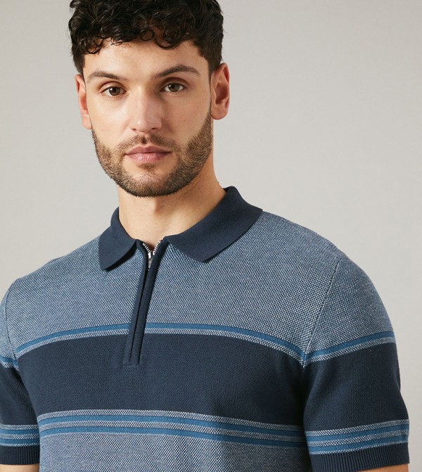 Maine  - Blue Polo T-shirts