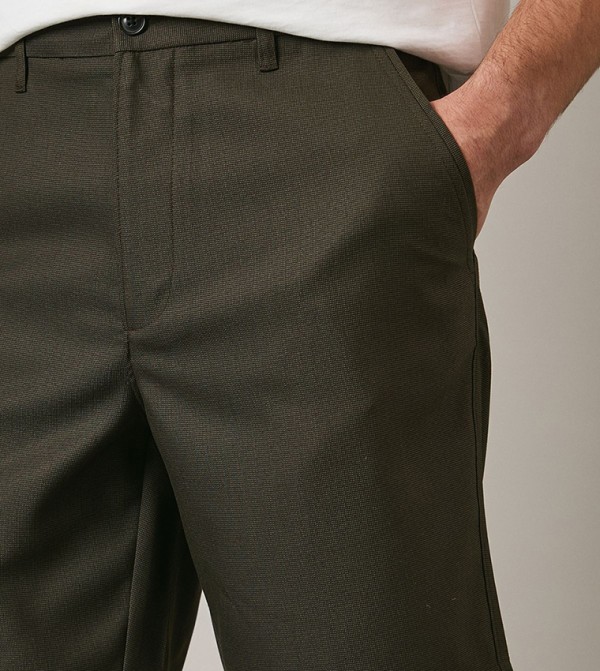 Maine Maine - Grey Chino Shorts