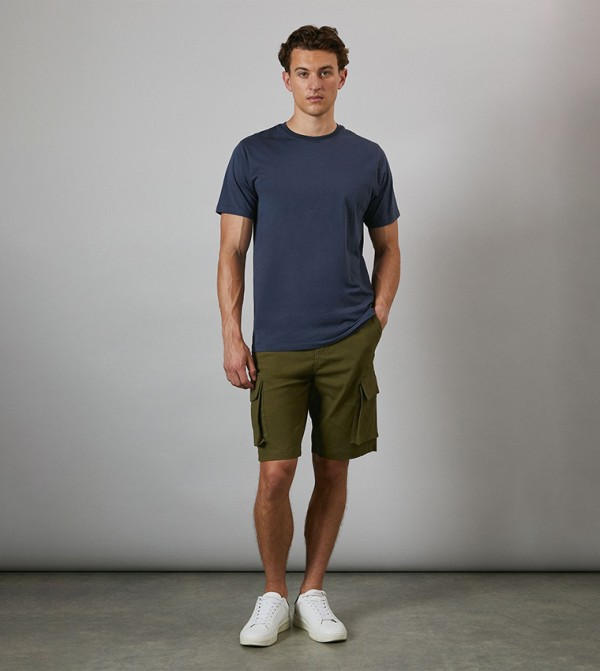 Maine  - Khaki Cargo Shorts