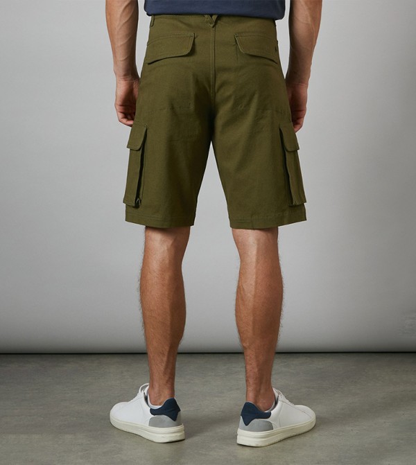 Maine  - Khaki Cargo Shorts