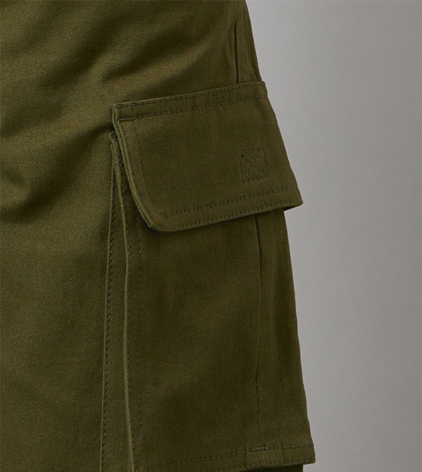Maine  - Khaki Cargo Shorts