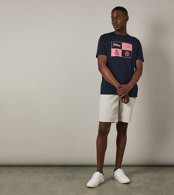 Maine  - Navy Casual T-Shirts